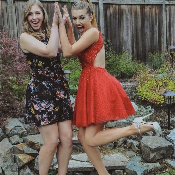 Dresses & Skirts - Red Homecoming Dress